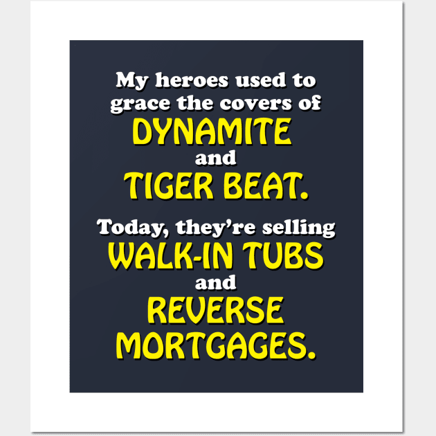 Reverse Mortgages Joke Wall Art by GloopTrekker